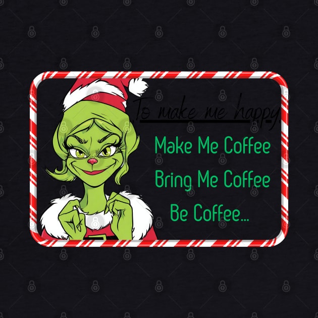 Girl grinch coffee by blaurensharp00@gmail.com